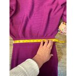Karen Millen Women's Drape Knit Bat Wing Pencil Midi Dress Size Small Purple Photo 10