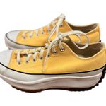 Converse  platform Yellow Athletic Shoes Photo 0
