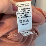 Cotton Citizen NWT Horseshoe Neckline Red Rock Tee Sz S Seasonal Color Sold Out Photo 5