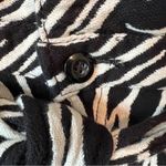 joe's jeans  Calypso Zebra Print High Waist Paper Bag Shorts Photo 3