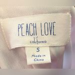Peach Love California Peach Love- White and colorful spring‎ dress mini Size S Photo 3