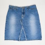 Faded Glory Vintage Y2K  Missy Denim Pencil Skirt Photo 5