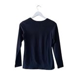 H& M Black Basic Essential Bohemian Festival Casual Simple Solid SZ S # 1369 Photo 6