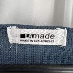 LA Made  Blue Thermal Long Sleeve Dress Size Small New Photo 4