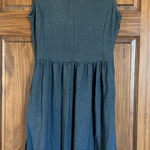 Madewell  Screenplay Skater Dress Womens Small Grey Gray Cap Sleeve Fit Flare Photo 0