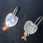 Raining Cats & Dogs Silver Earrings NWT Photo 2