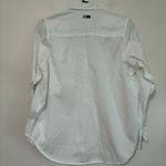 Tommy Jeans VTG Women's White Button Down Shirt Classic Logo Pocket Size S Photo 3