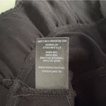 Revolve AFRM  Black Babydoll Top Long Sleeve Zip Up Zipper Sweetheart Neckline M Photo 8