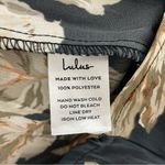 Lulus Prairie Daydream Washed Floral Print Romper 887 Blue Photo 9