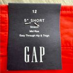 Gap NWT  Size 12 bright Coral mid rise shorts Photo 2