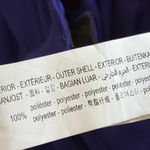 ZARA New Ruffle Halter Tie Neck Bodysuit with Flower Royal Blue Size S Photo 7