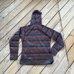 Burton Women's Aztec Peak Fleece Lined Colorful Hoodie Jacket Size XL Photo 1