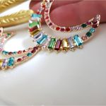 ZARA New!  Half Moon Bay Earrings Photo 1