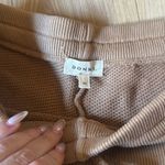 DONNI. Tan Athletic Shorts with Elastic Waistband Size XS Photo 1