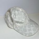 Coach | White Logo Ball Cap Patterned Women's Hat Photo 0