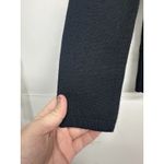 GAP Women’s Small Black Long Sleeve Wrap Top Stretch Knit V Photo 2