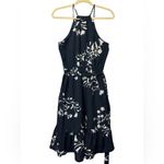 Joie  Deme‎ B Halter Hi/Low Dress in Midnight Blue Women's sz S Photo 5
