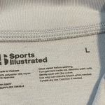 Sports Illustrated Arctic Gray Cropped Long Sleeve Quarter Zip Pullover Photo 5