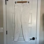 Spanx EveryWear Ankle Skinny Jeans Women's Size Medium Shapewear White Stretch Photo 3
