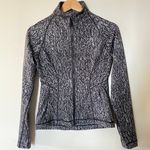 Lululemon Women’s 6 Lightly Jacket Luon Suited Jacquard Black White. Photo 1