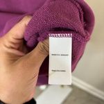 Rebecca Minkoff Purple Ruffle Sleeve Hoodie - Size M Photo 8