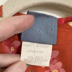 Rabbit, Rabbit, Rabbit Designs Vintage Coral Tropical Sleeveless Maxi Dress Size 12 Photo 2