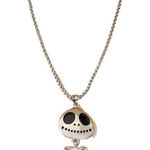 Retro skull necklace pendant Gray Photo 0