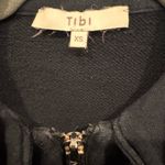 Tibi  Terry Flap Sweatshirt Black XS Photo 7