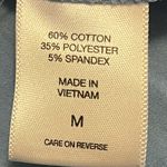 New York & Co Women’s Button Up Shirt Blue Collared Long Sleeve Top Size Medium Photo 7