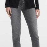 AGOLDE  Sophie Crop Mid-Rise Slim Jeans Gray
Size 29 Photo 0