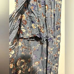 Angie  blue bohemian romper dress size L Photo 2