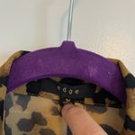Edge  Leopard print button down blouse Photo 4