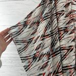 Modage Abstract Geometric Open Front Kimono Size M White Size M Photo 5