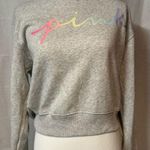 PINK - Victoria's Secret  Heather Gray Sweatshirt Photo 0