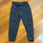 Anthropologie  Linen Blend Ankle Wanderer Utility Pants size 4 Photo 4