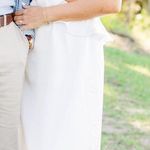 Show Me Your Mumu Zoey Midi Dress ~ Ivory Luxe Satin Photo 0