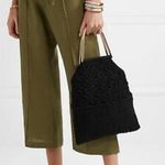 Ulla Johnson Black Kala tote with brass handles Photo 0