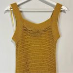 Soft Surroundings  Women’s Sleeveless Sweater Maxi Dress Mustard Yellow XS EUC Photo 1