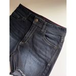 $86 New Fran Denim Amy High Rise Shorts Dark Wash Photo 3