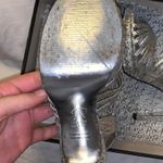 Adrianna Papell Silver Strap Heels Photo 5