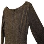 Vintage Black and Gold shimmer throughout Evening Gown Photo 15