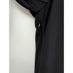 Ralph Lauren Lauren  Draped Black Dress Women's Sz 16W Velvet Collar Long Sleeve Photo 2