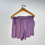 Nike  Women's Lavender Athletic Shorts | XL Photo 1