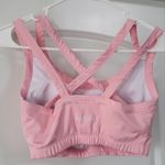 KIAVA Light Pink Strappy Back Sports Bra, Large Photo 3