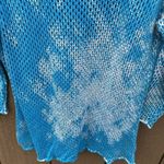 Paradise Shores Cotton Sweater Blue Size XL Photo 2