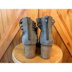 Torrid  Gray Suede Ankle Boots Woven Size 8.5 Photo 3