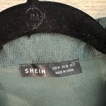 SheIn Green Corduroy Fringe Jacket Photo 2