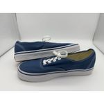 Vans  Lace Up Sneakers (Womens 7.5, Mens 6) Blue Classic Canvas Travel Vacation Photo 4