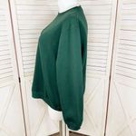 Classic Elements Vtg Embroidered Ugly Christmas Sweatshirt  Green‎ 16W 18W Photo 1