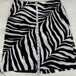 Talbots  zebra print skirt animal size 10 Photo 4